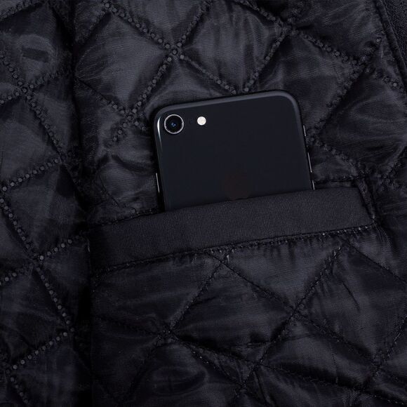 Bomber Jacket- Black Small - Picture 3 of 3